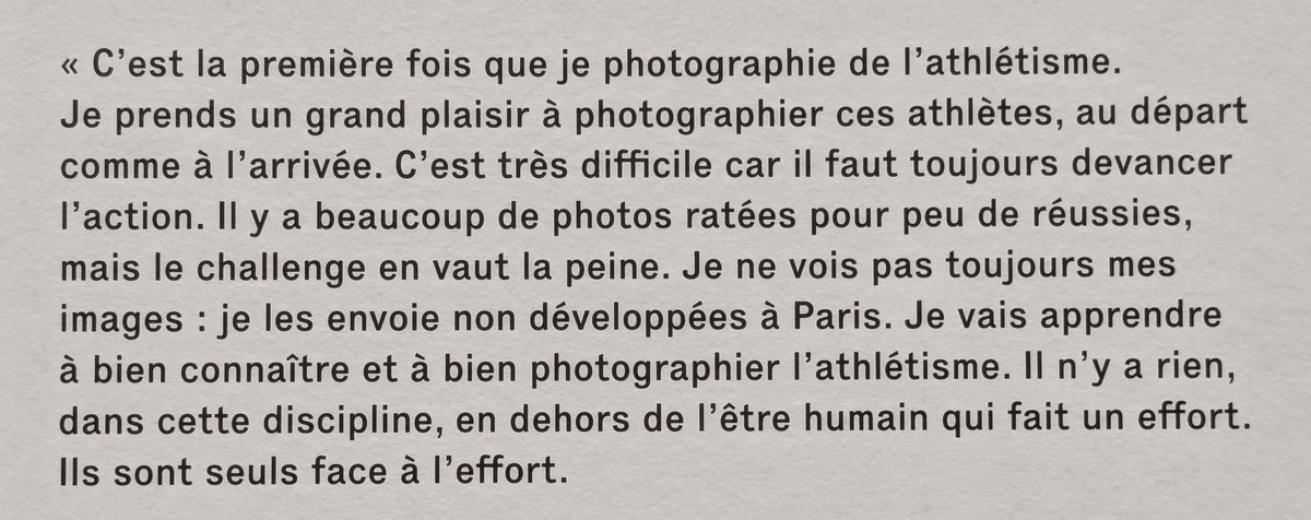 Comment photographier les #JOs au temps des pellicules argentiques. "Je ne vois pas toujours mes images : je les envoie non développées à Paris" 😱
#Depardon #Frac de #Rennes
