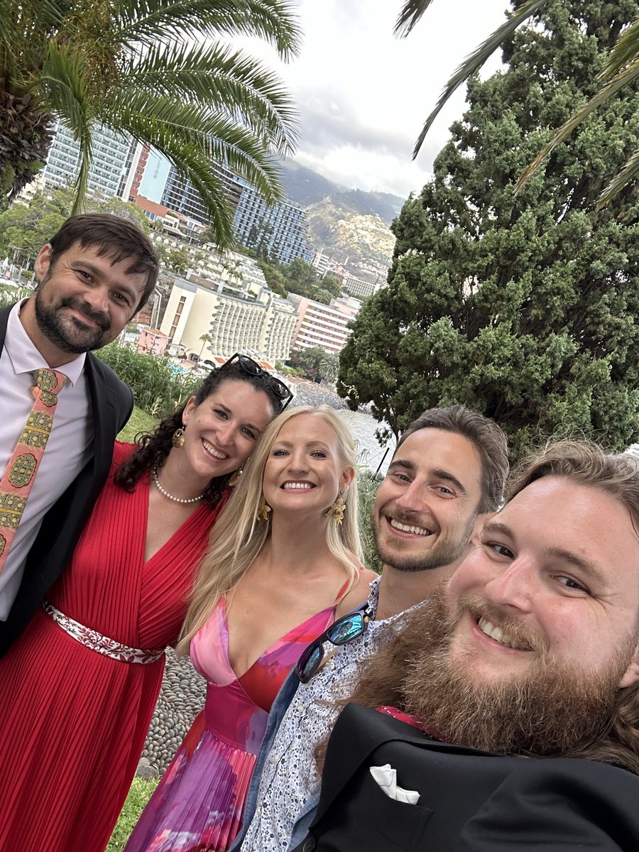 Been a little quiet…because this happened! <a href="/c_georgen/">Chris Georgen</a> just got married, and I couldn’t be happier for my co-founder and dear friend 🤍🇵🇹

Obviously planned his wedding to be right at the kickoff of <a href="/gitcoin/">Gitcoin</a> #GG21! Let’s goooo!!