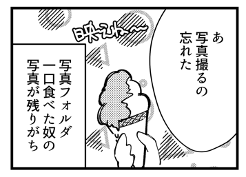美味しすぎる奴、大体見た目から美味しそうなのでひと口食べてから写真撮りがち
これ、あるあるだと思います 