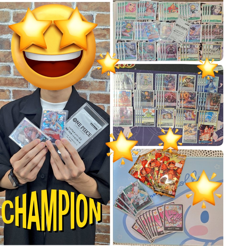 Benzaiten_Akita's tweet photo. 8月12.13日Open
DB·ワンピ·デュエマ争奪戦開催
13日デュエマCS🏆

#ワンピースカード
フラグシップ🥇奇跡の雑魚様
スタン🥇凪様 争奪戦🥇よはね様

#ドラゴンボール アルティメット
🥇咲夜様 ショップ🥇STSN様
争奪戦🥇のり様

#ユニアリ🥇ゆきすとブチヲ様·コン様 #バトスピ🥇チシノ様
#秋田 #大仙市 https://t.co/zxPaqwxjB4