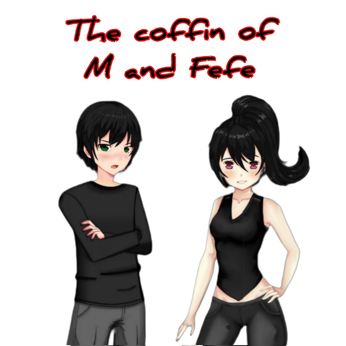 Mr_C_06's tweet photo. I decide to made another version but with MC instead of Satori 
#DDLC #DDLCPlus #DDLCfanart #thecoffinofandyandleyley https://t.co/xwKPTqIW3U