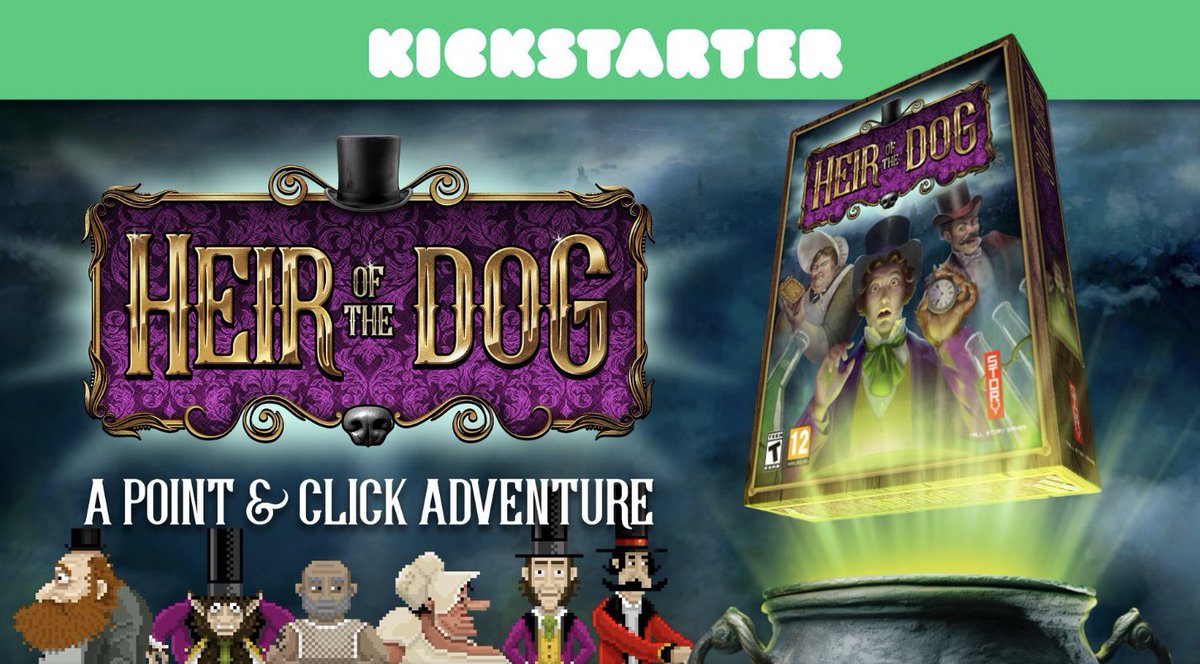 tallstorygames's tweet photo. Jekyll &amp; Hyde meets Blackadder in my new Victorian comedy adventure game. Kickstarter ends in 2 DAYS!!
Please share ❤️
#indiedev #gamedev #indiegame #adventuregame #pointandclick https://t.co/oVOtlTTPBJ