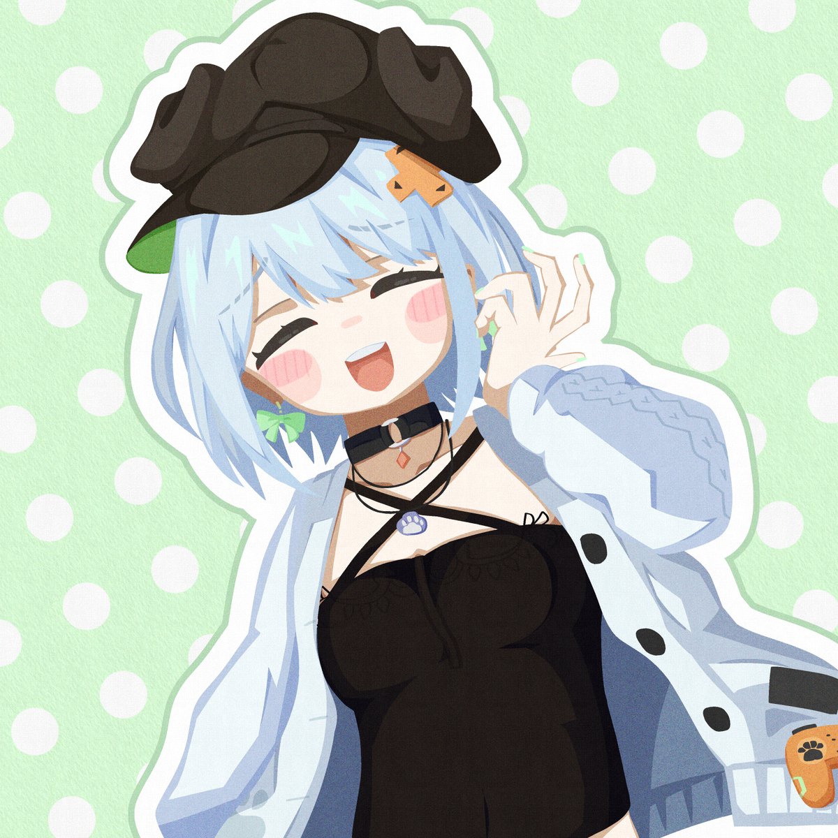 「#しゃらくせ絵 (えへえへとあはあはの中間みたいなふにゃふにゃした笑い方すき)」|多圧のイラスト