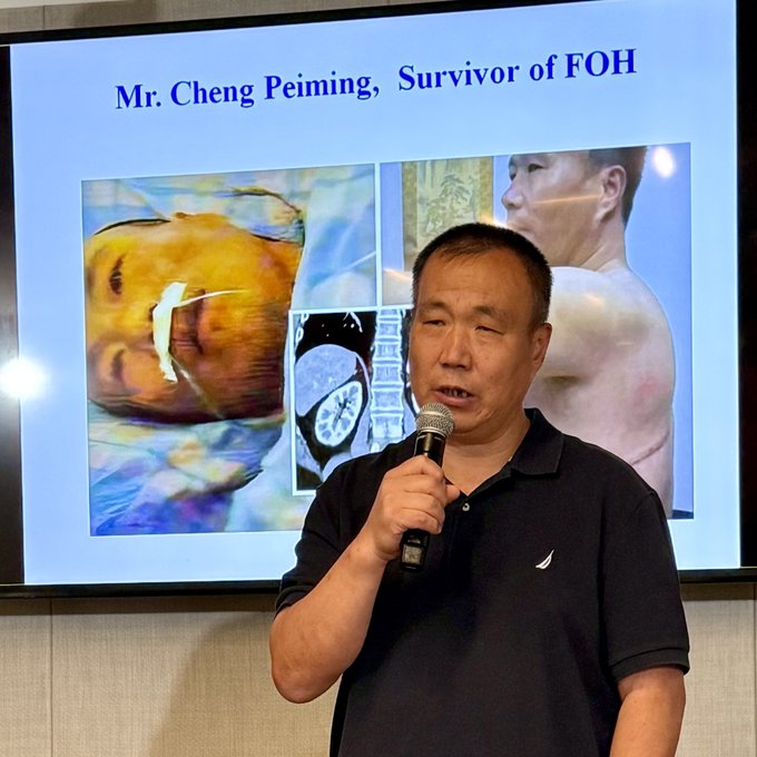 AvaOlivia27's tweet image. The horrifying reality of #China's #ForcedOrganHarvesting is starkly revealed through Cheng Peiming’s nightmare. After 14 years on the run, this brave survivor exposes the #CCP’s grotesque trade in human organs. 1/3 @SolomonYue
@GundamNorthrop
@HKokbore @gfl_david