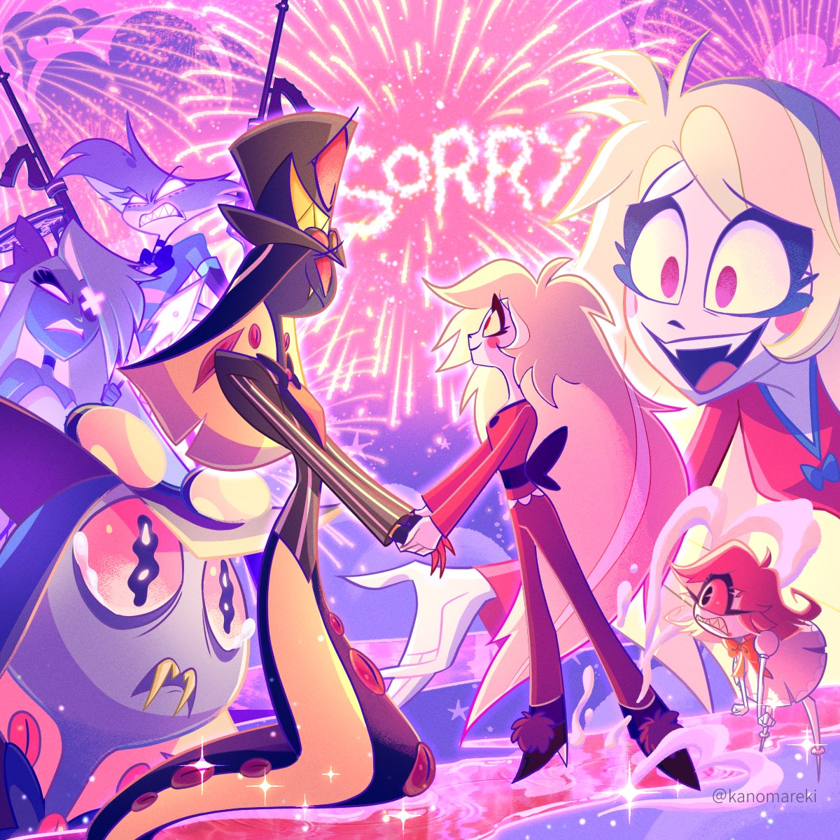 #HazbinHotel #HazbinHotelFanart
EP1 &amp;EP2 Songs🎵