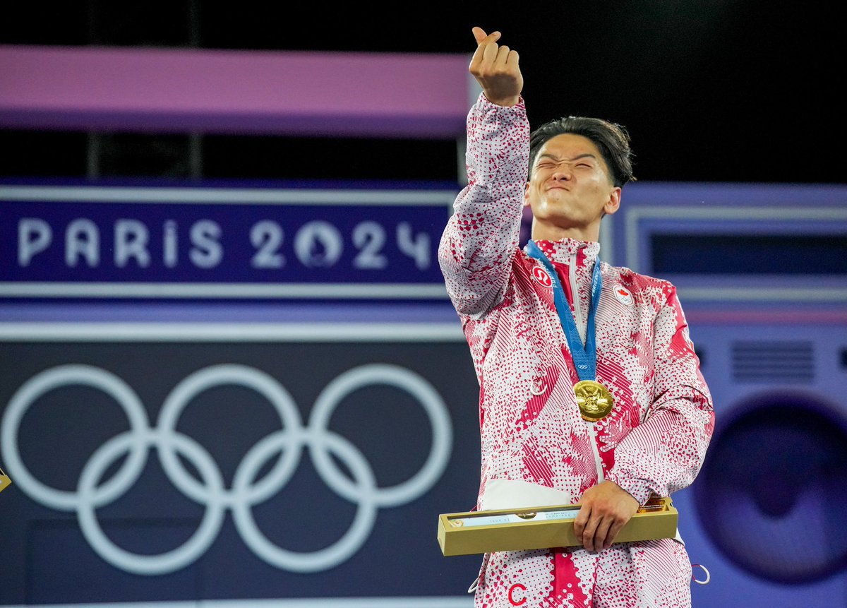 Canada's Philip Kim, known as B-Boy Phil Wizard, Olympic Champion. 📸 for @teamcanada #paris2024 #olympics2024