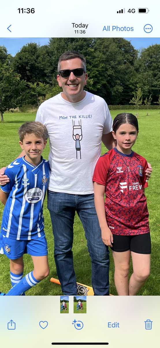 Feeling positive about 3 points today Killie! 🙏🤞💙 <a href="/KilmarnockFC/">Kilmarnock FC</a>