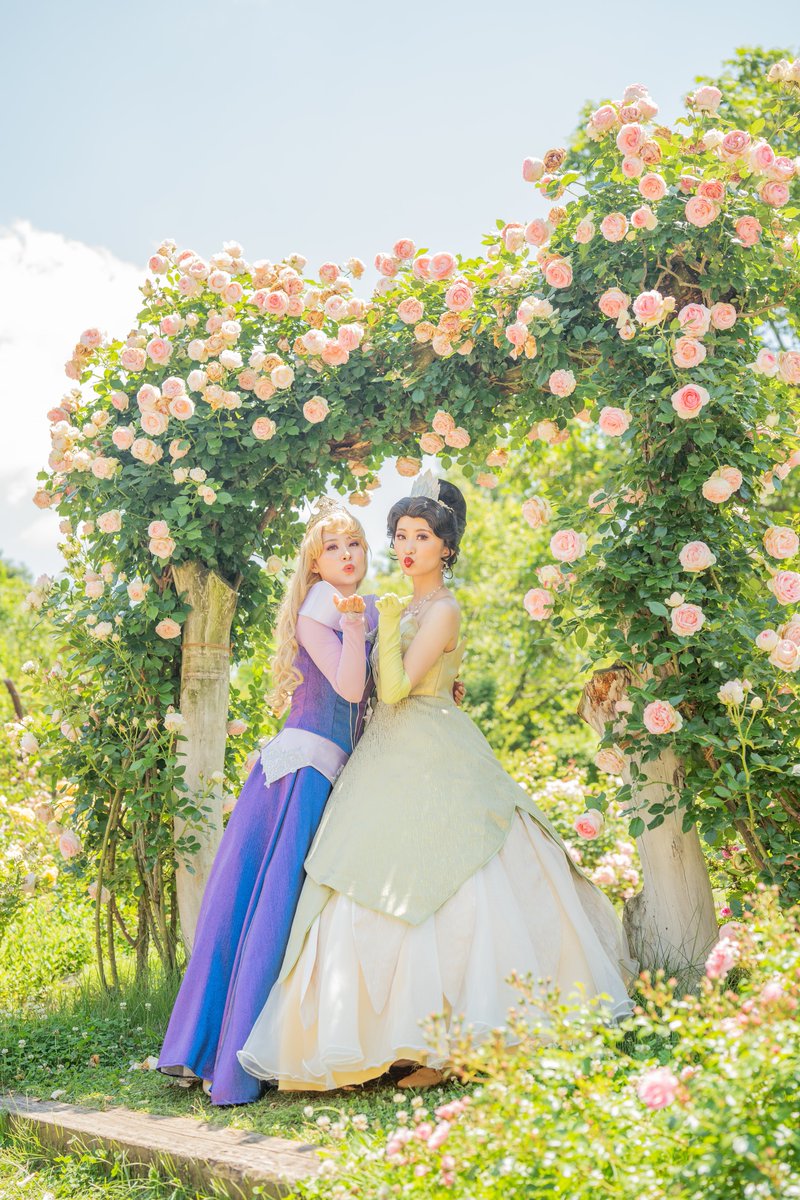 hkrapu's tweet photo. Hikaru ×Annaの外ロケ企画
✨ #hikannadisneycosplay ✨
第三弾までまとめてみました
まだまだ続けていくよ…💓

🌸シンデレラ×白雪姫
🌹ティアナ×オーロラ姫
🌻エルサ×アナ

📸ようちゃん
#cosplay #ディズニー仮装 #Dハロ仮装 https://t.co/NelNNyJojD