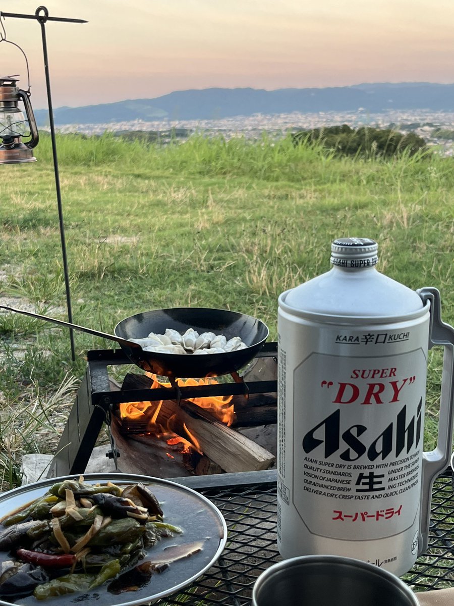 2_fighter's tweet photo. ・餃子
・揚げ浸し
・ビール🍺 https://t.co/TjuA2pgPmn