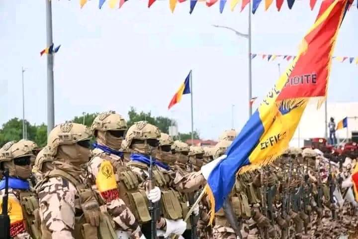 NouvellesTd's tweet photo. Pour la première fois, une unité d'élite prend part  à un défilé pédestre. Il s'agit de la  Force d'intervention Rapide (FiR). C'est lors du défilé militaire manquant la commémoration du 64e anniversaire d'indépendance du #Tchad ce 11 août 2024 à la place de la nation. 
#11aout https://t.co/nnuKIikEwT