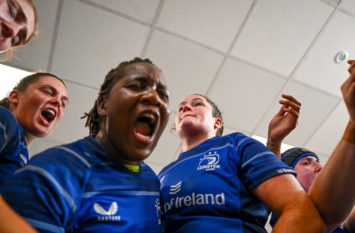ohfadabee's tweet photo. Can’t see, can’t be…

So we show!

Unbelievable access and trust from Tania, Hannah and the whole @leinsterrugby women’s squad 💙

And Shauna, Seb &amp; Tom nailing the rest 📸 🎥 🎤 

Exciting project down the line too 🤔 

#ThisIsLeinster https://t.co/g2r7EIpDRD