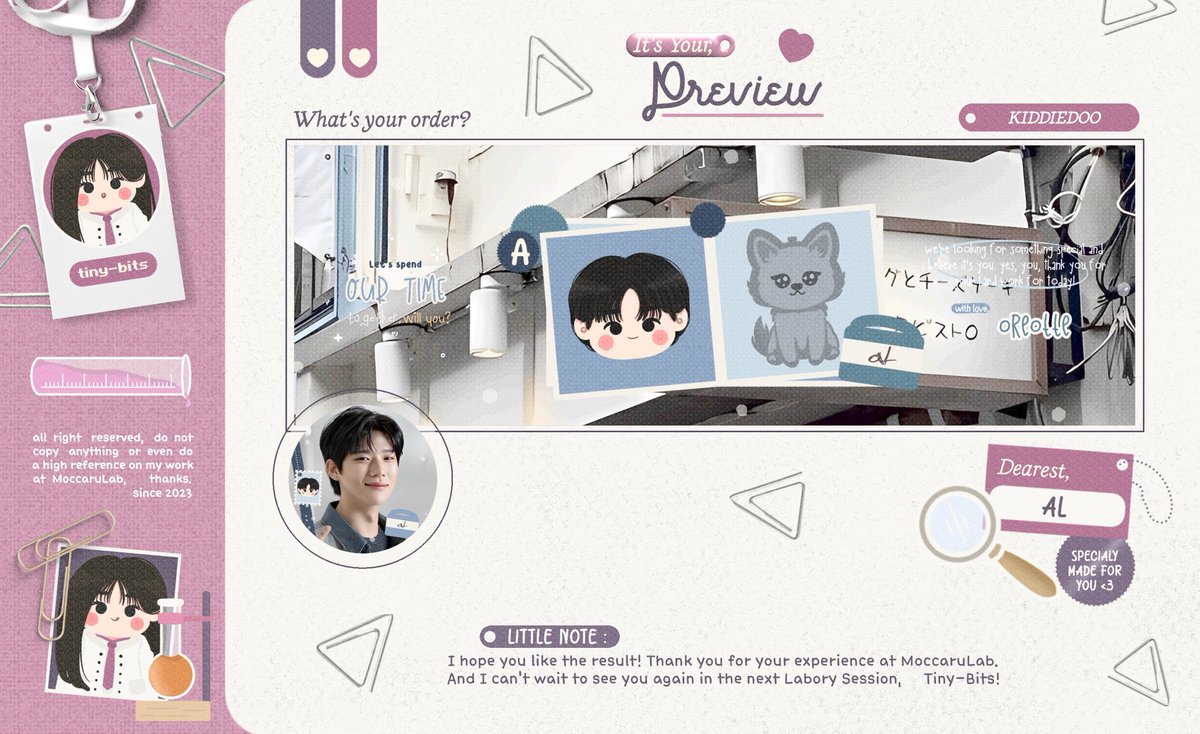 oreotte's tweet photo. Thanks a ton for kak @lipctick for sponsoring GA layout, hope you have a blessing day and kak @MoccaruLab for making this cute layout, may all the goods comes to you all 🩵🥰 https://t.co/zV7TKUNLk1