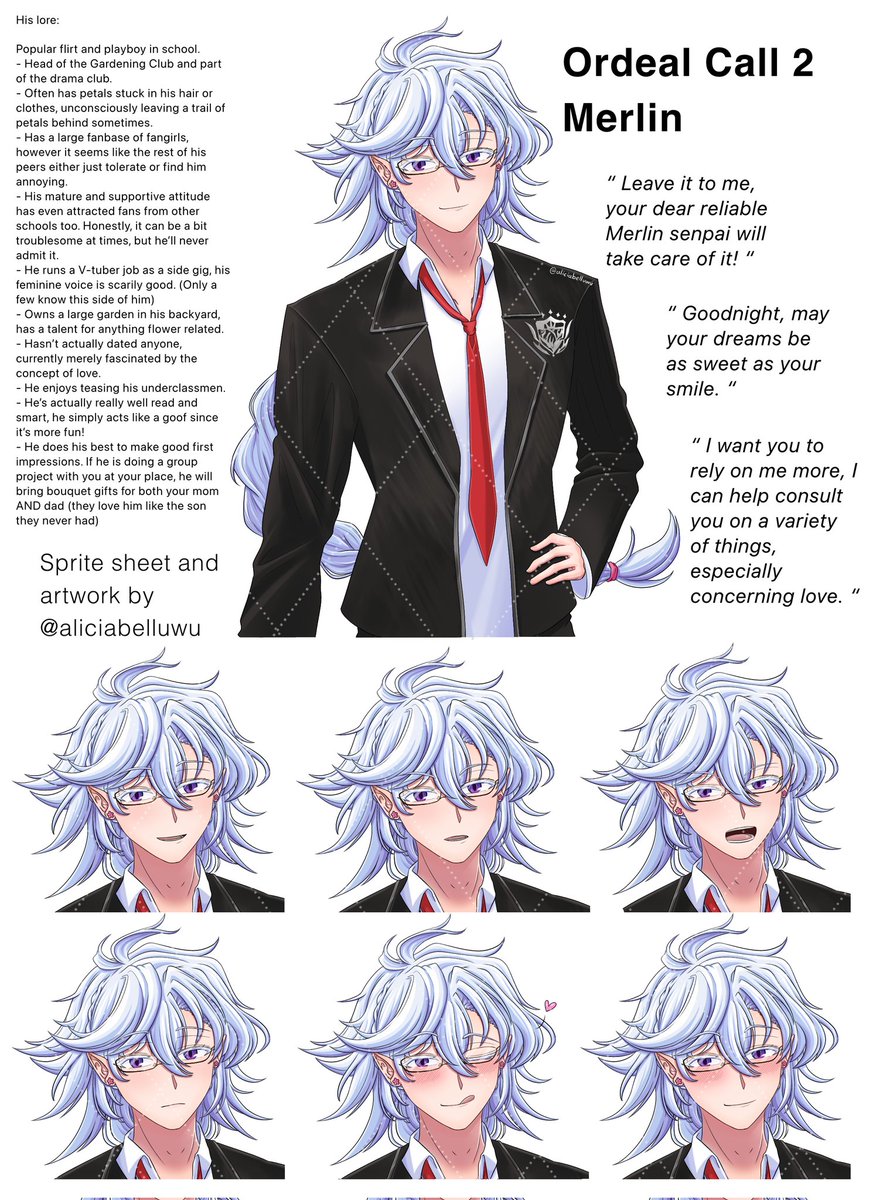 AliciaBelluwu's tweet photo. Merlin appreciation time for his PU! 🌸
#fgo #マーリン https://t.co/0vnRrxzlkw