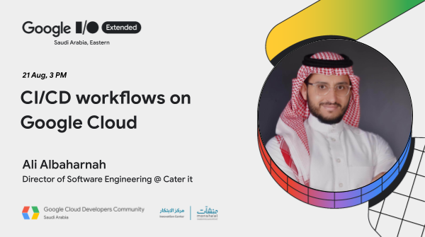 Google CDC - Saudi Arabia🇸🇦 (@gcdcsaudi) on Twitter photo شغال مع فريق وكل ما يجي وقت إطلاق تحديث جديد يضيع الوقت بمهام روتينية مكررة؟ <a href="/Ifritdev/">Ali Albaharnah</a> راح يشاركنا طريقة أتمتة العمليات على Google Cloud
في Google I/O Extended 👇
📍منشآت، مركز الابتكار، الشرقية
🗓️الأربعاء، 21 أغسطس، 3 عصراً
للتسجيل: gdg.community.dev/e/mrz2dk
#GoogleIOExtended شغال مع فريق وكل ما يجي وقت إطلاق تحديث جديد يضيع الوقت بمهام روتينية مكررة؟ <a href="/Ifritdev/">Ali Albaharnah</a> راح يشاركنا طريقة أتمتة العمليات على Google Cloud
في Google I/O Extended 👇
📍منشآت، مركز الابتكار، الشرقية
🗓️الأربعاء، 21 أغسطس، 3 عصراً
للتسجيل: gdg.community.dev/e/mrz2dk
#GoogleIOExtended