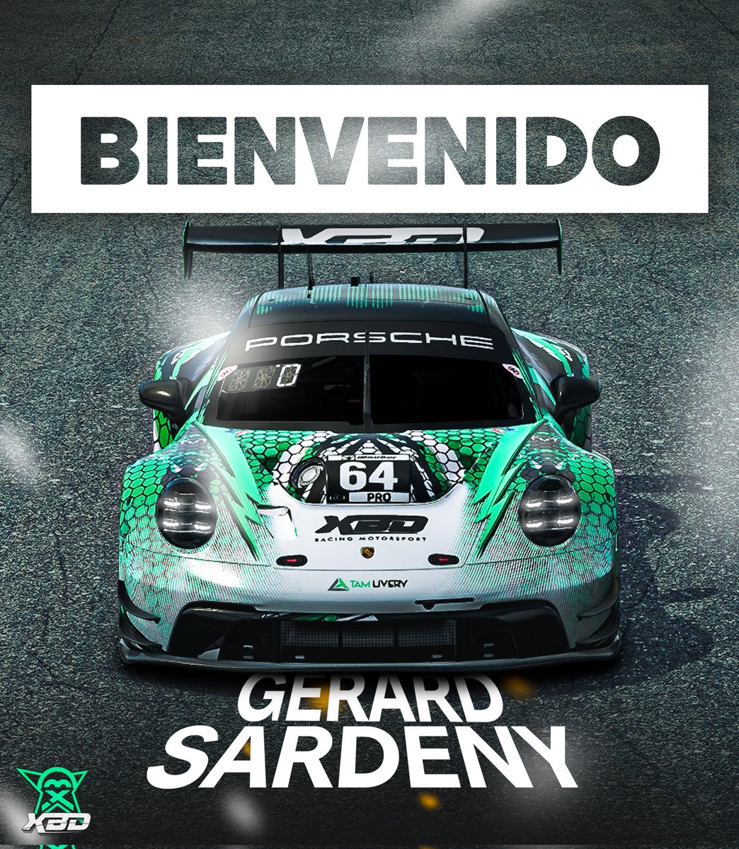 XBD RACING MOTORSPORT (@xbdracing) on Twitter photo 🗞️ FICHAJES 🗞️
Seguimos con las presentaciones 🤙
Desde Barcelona nos llega un pilotazo descomunal como es <a href="/GerardSardeny/">Gerard Sardeny</a>
Gran piloto, gran persona y un experto en la aplicación de Revolut 😂😜
¡Bienvenido Gerard! Vamos a por grandes cosas juntos 💚🫶
#GreenPower #GoXBD 🗞️ FICHAJES 🗞️
Seguimos con las presentaciones 🤙
Desde Barcelona nos llega un pilotazo descomunal como es <a href="/GerardSardeny/">Gerard Sardeny</a>
Gran piloto, gran persona y un experto en la aplicación de Revolut 😂😜
¡Bienvenido Gerard! Vamos a por grandes cosas juntos 💚🫶
#GreenPower #GoXBD