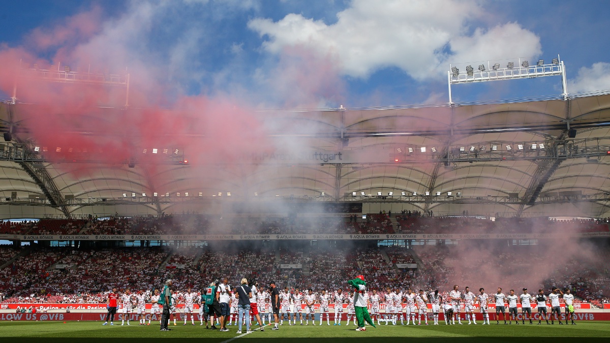 VfB_int's tweet photo. 5️⃣0️⃣,0️⃣0️⃣0️⃣ fans at the #MHPArena for our season opening against Athletic Club. 😍

𝗧𝗵𝗮𝗻𝗸 𝘆𝗼𝘂 𝗮𝗹𝗹 𝗳𝗼𝗿 𝗰𝗼𝗺𝗶𝗻𝗴! 🙏

#VfB | #VfBOpening | #VfBATH https://t.co/AmDYDDKjZ6
