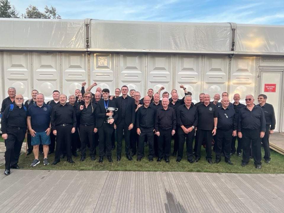 Proud to post Risca Male Choir are the winners of the Male Choir competition at the National Eisteddfod 2024. All of our hard work under the baton of Matthew Harrison has paid off.