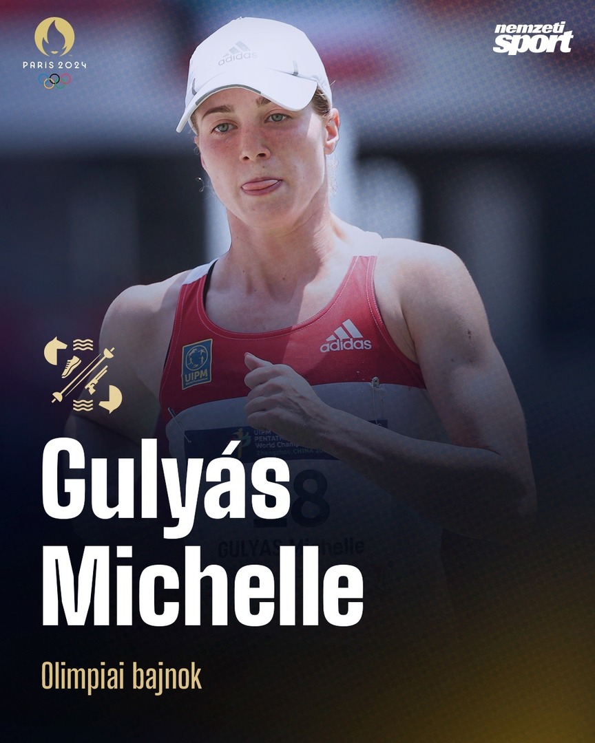 OTT VAN: Gulyás Michelle olimpiai bajnok öttusában!👏🇭🇺