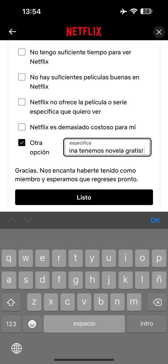 Así como Maduro… convocó al pueblo a desinstalar NETFLIX, dicen que nada es gratis pero en Argentina tenemos películas de terror a diario! #chaunetflix #netflix #Fabiola un horror todo esto
