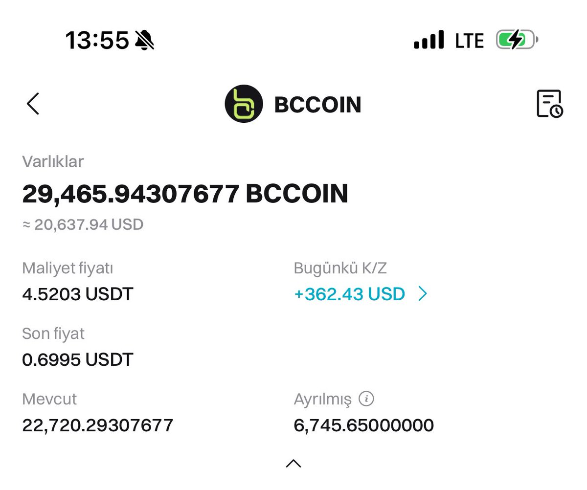 200.000$’lık $BCCOİN aldım ve 180.000$ zarardayım. Şimdi tüm alım defterimi ve genel kâr-zarar durumunu FLOOD şeklinde paylaşıyorum. Ayrıca tüm al sat geçmişim borsalarda kayıtlı şekilde duruyor. İsteyen merciğe hepsini teslim ederim. Bana dolandırıcı diyenler hakkında suç