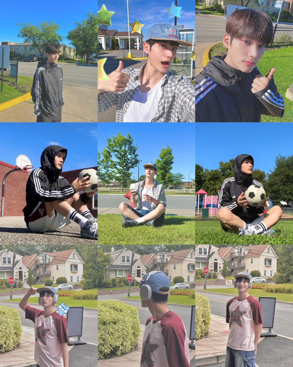 the vibe that hanbin updates are giving these days is so good ☀️🌟💛