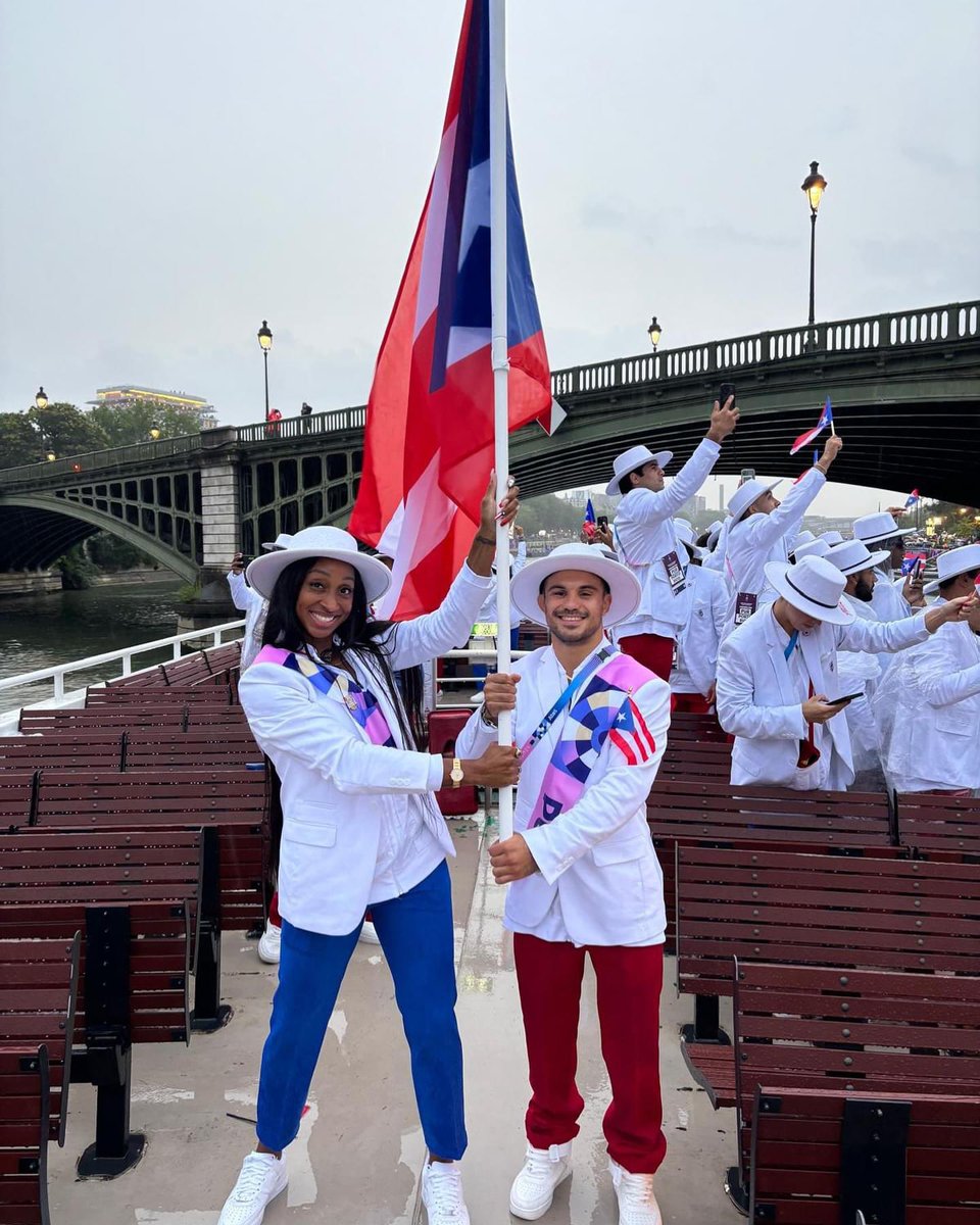 ¡Ambos abanderados ganaron medalla! 🔥🇵🇷