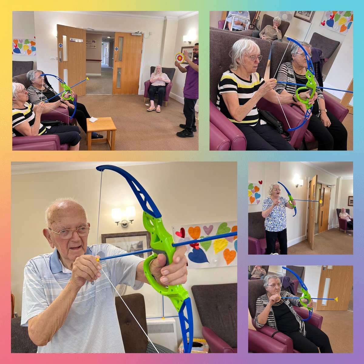 Spot of archery yesterday afternoon, and we made it to the end of the session with no broken windows 🙌 <a href="/HattonGrange/">Hatton Grange</a> <a href="/AnchorLaterLife/">Anchor</a>
