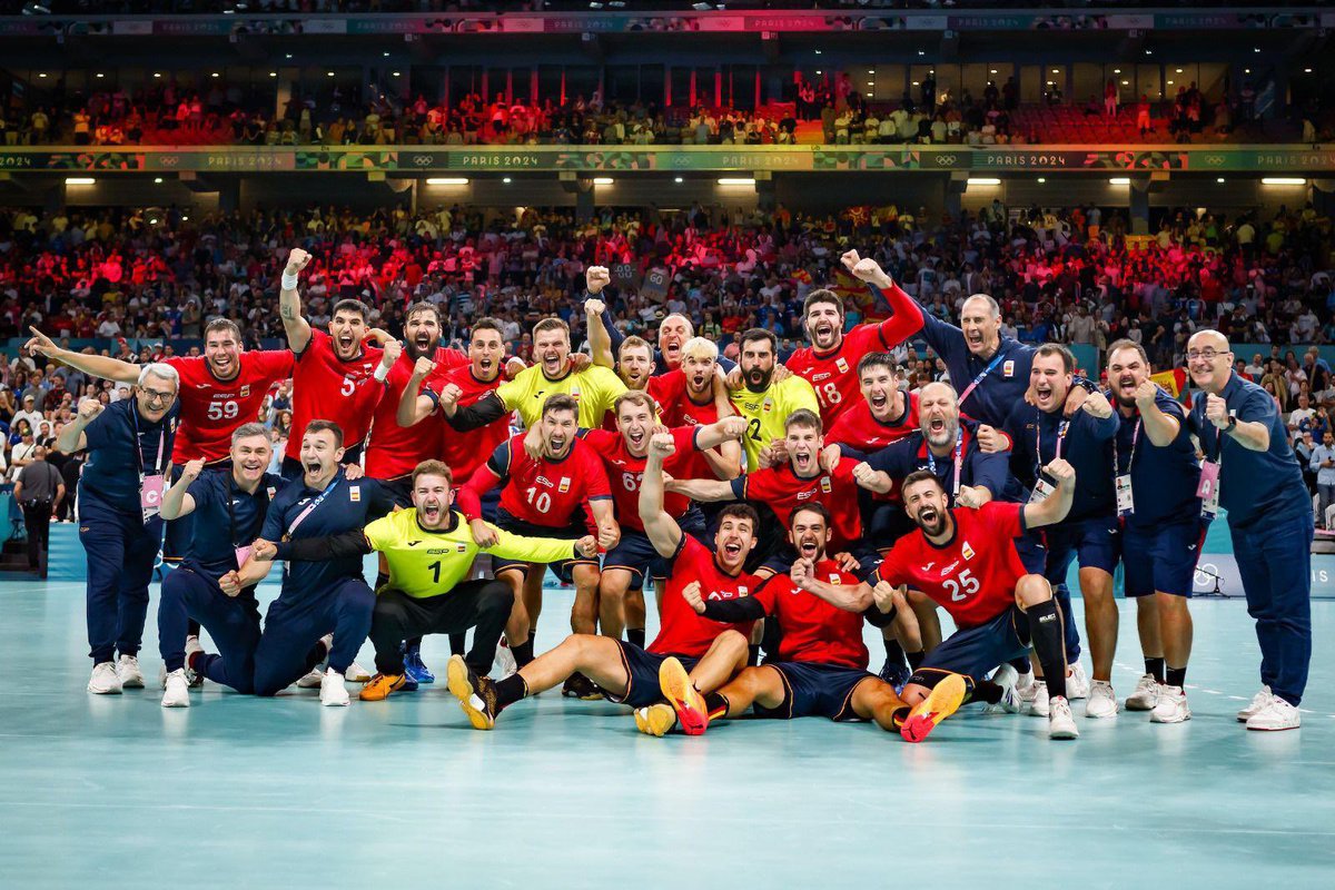 Había que creer, y creímos… 

LO VOLVIMOS A HACER! 🥉🇪🇸✔️

#Paris2024 #Olympics