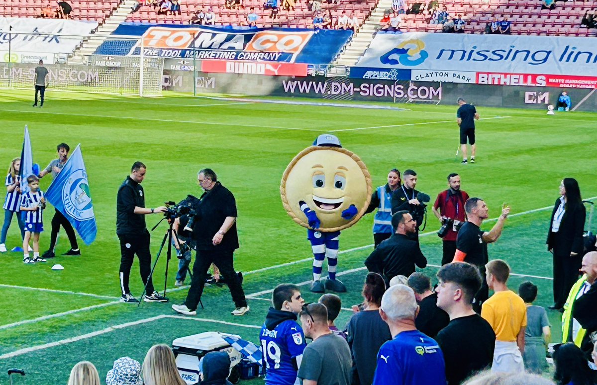 Up the tics!!!  <a href="/LaticsOfficial/">Wigan Athletic</a>