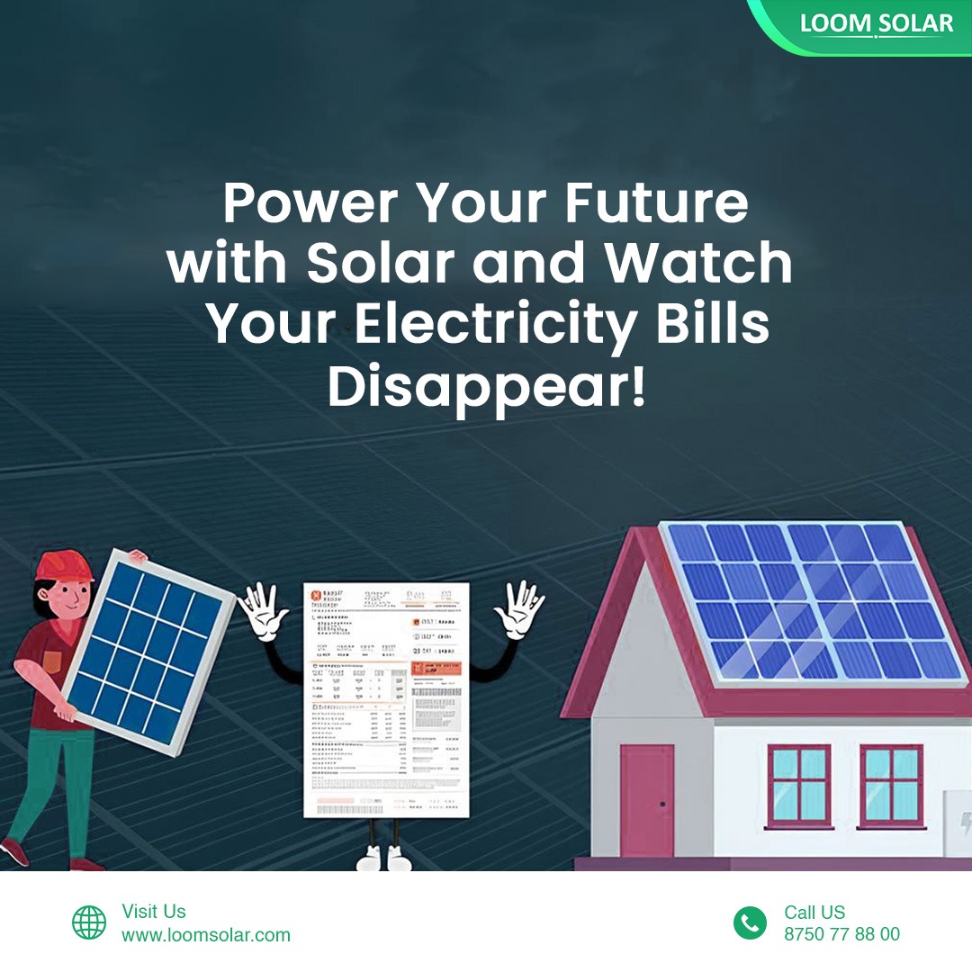 loomsolar's tweet photo. Ready to say goodbye to hefty electricity bills? Loom Solar's solar solutions can help you save big while going green.
.
.
#loomsolar #अपना_घर_अपनी_बिजली #solar #electrictybill #rooftopsolar #GreenPower #solarpowered #ecofriendly https://t.co/WNzhI1pc3d