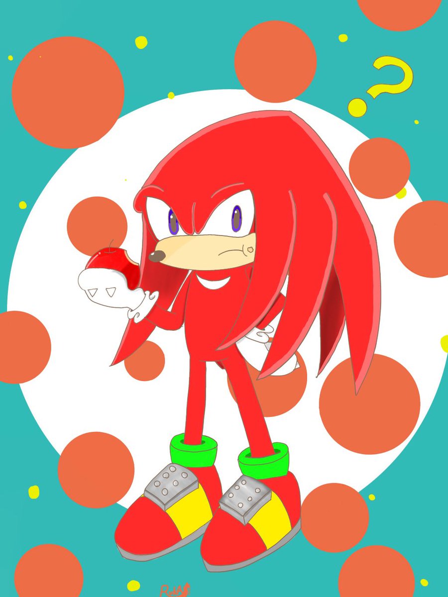 t2ceRKrg2's tweet image. #ソニかつ　#ナックルズ　
#SonicTheHedhehog  
🔴何見てるんだよ？