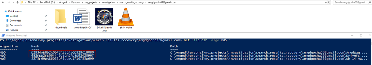 amgdgocha's tweet photo. 🚀DriveFS Sleuth supports MD5 Hash Searching!
MD5 hashes can be passed via cmdline or CSV, enabling efficient investigations by filtering synced files, even if not cached on disk.
🔗 https://t.co/5ZHQ9qR2IK

#CyberSecurity #DigitalForensics #DFIR #ThreatHunting  #IncidentResponse https://t.co/U5vJqOLtXy