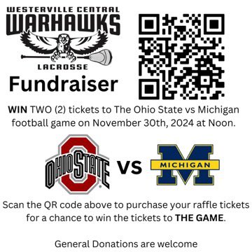 Warhawk Men's Lacrosse 1st fundraiser

westerville.hometownticketing.com/embed/event/20…