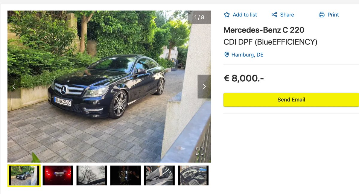 Diyelim ki 300.000 TL yani 8960 Dolar ya da 8200 Euro'nuz var. Aşağıdaki otomobillerden hangisini alırdınız?

1. 1999 Renault Broadway RNi (Türkiye)
2. 2015 BMW X1 xDrive28i AWD (Amerika)
3. 2011 Mercedes C 220 CDI (Almanya)
