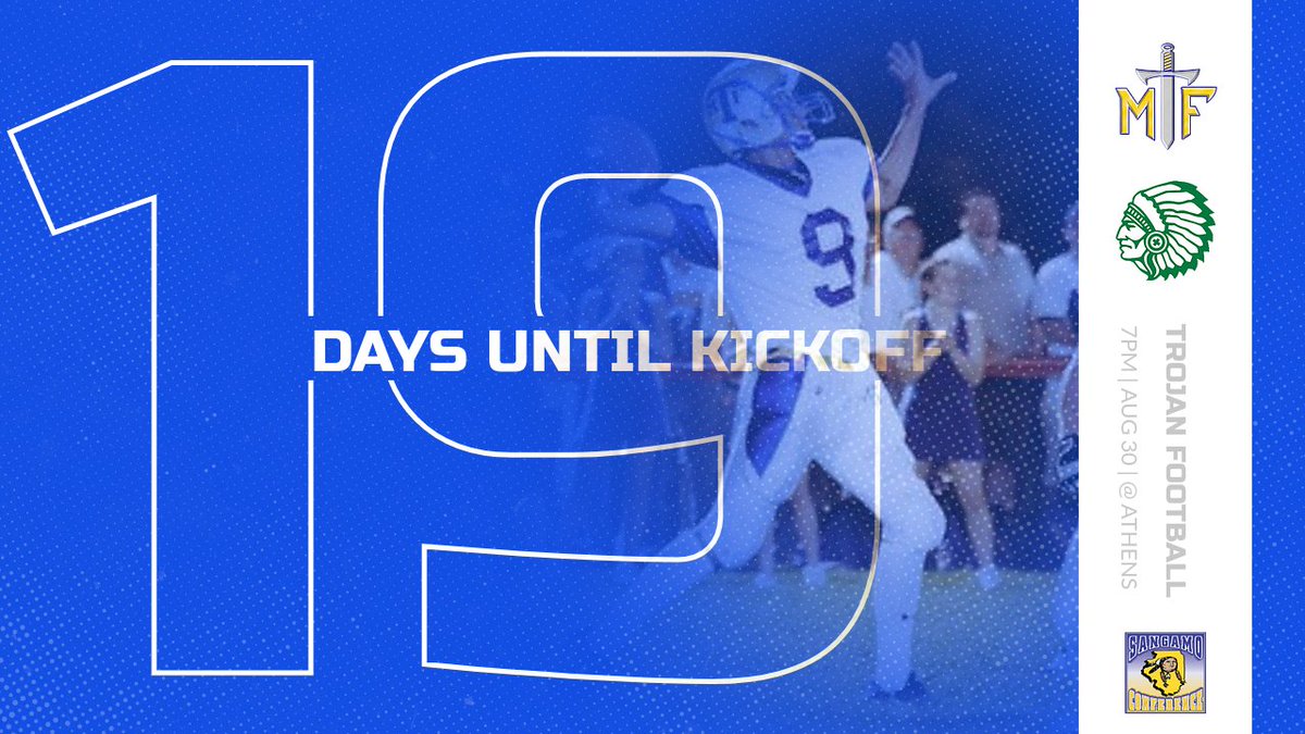 MTFFootball's tweet photo. The #whosnext season officially starts tomorrow at 8am!!! #BeatAthens https://t.co/RFcSG932gd