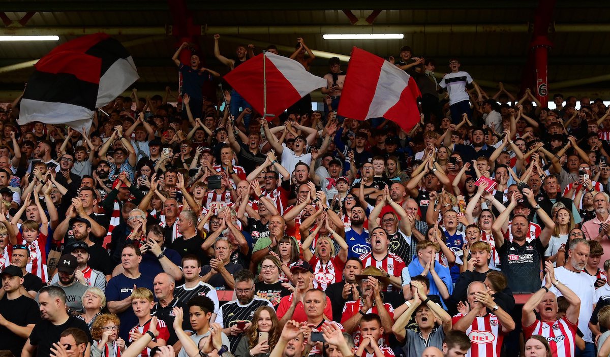 What an atmosphere! What a start! <a href="/OfficialECFC/">Exeter City FC</a>