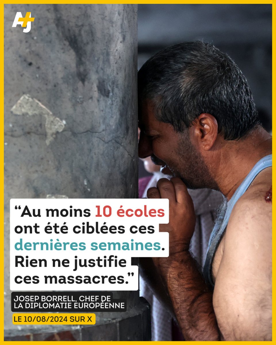 Plus de 100 Palestinien·nes ont été tué·es et des dizaines d'autres blessé·es ce samedi dans le bombardement de l'école al-Tabi’een, située dans la ville de Gaza. Environ 250 personnes déplacées, majoritairement des femmes et des enfants, y avaient trouvé refuge. Selon l'armée