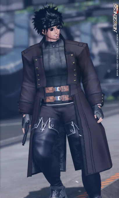 良い組み合わせ 基本上裸だったから着るもの困ってた #PSO2NGS