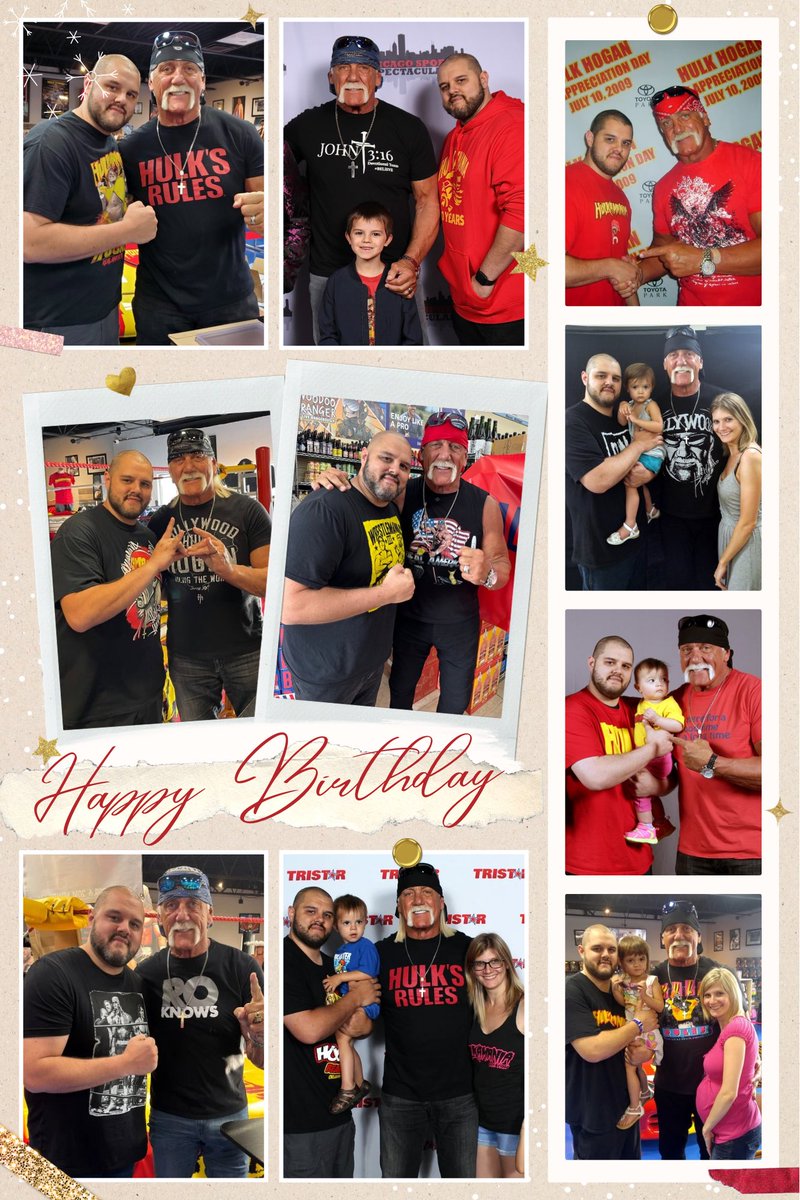OxSawyer's tweet photo. Happy 71st Birthday, @HulkHogan!! #Hulkamania #TeamHogan https://t.co/nVIPkc7JZv
