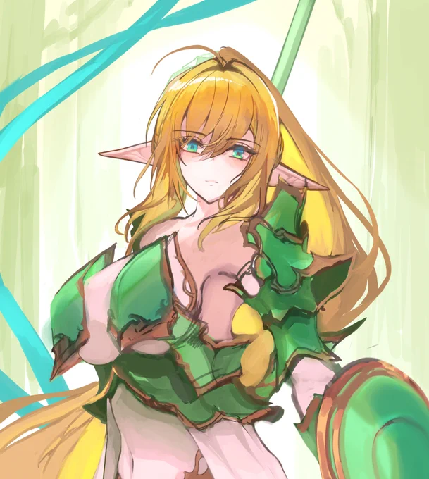 槍のエルフ #オリジナル 