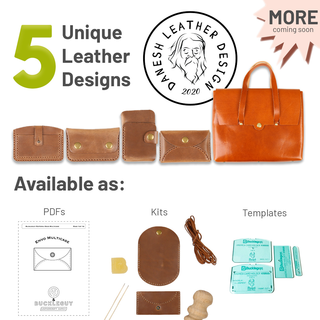 Buckle_Guy's tweet image. Introducing new kits, patterns, and templates from Danesh Leather Design.

See designs ➡️ l8r.it/6bdy

#leatherpattern
#leatherpatterns
#design
#leathercraft⁠
#leatherwork⁠
#leatherkits
#diyleather