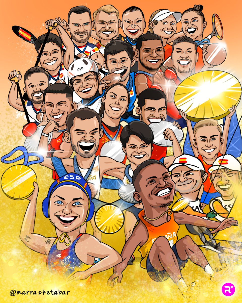 🏅 𝐐𝐮𝐞́ 𝐛𝐨𝐧𝐢𝐭𝐨 𝐞𝐬 𝐧𝐮𝐞𝐬𝐭𝐫𝐨 𝐦𝐞𝐝𝐚𝐥𝐥𝐞𝐫𝐨.

Orgullo a nuestros 383 deportistas: lo que habéis hecho para estar y competir en París se merece lo mejor.