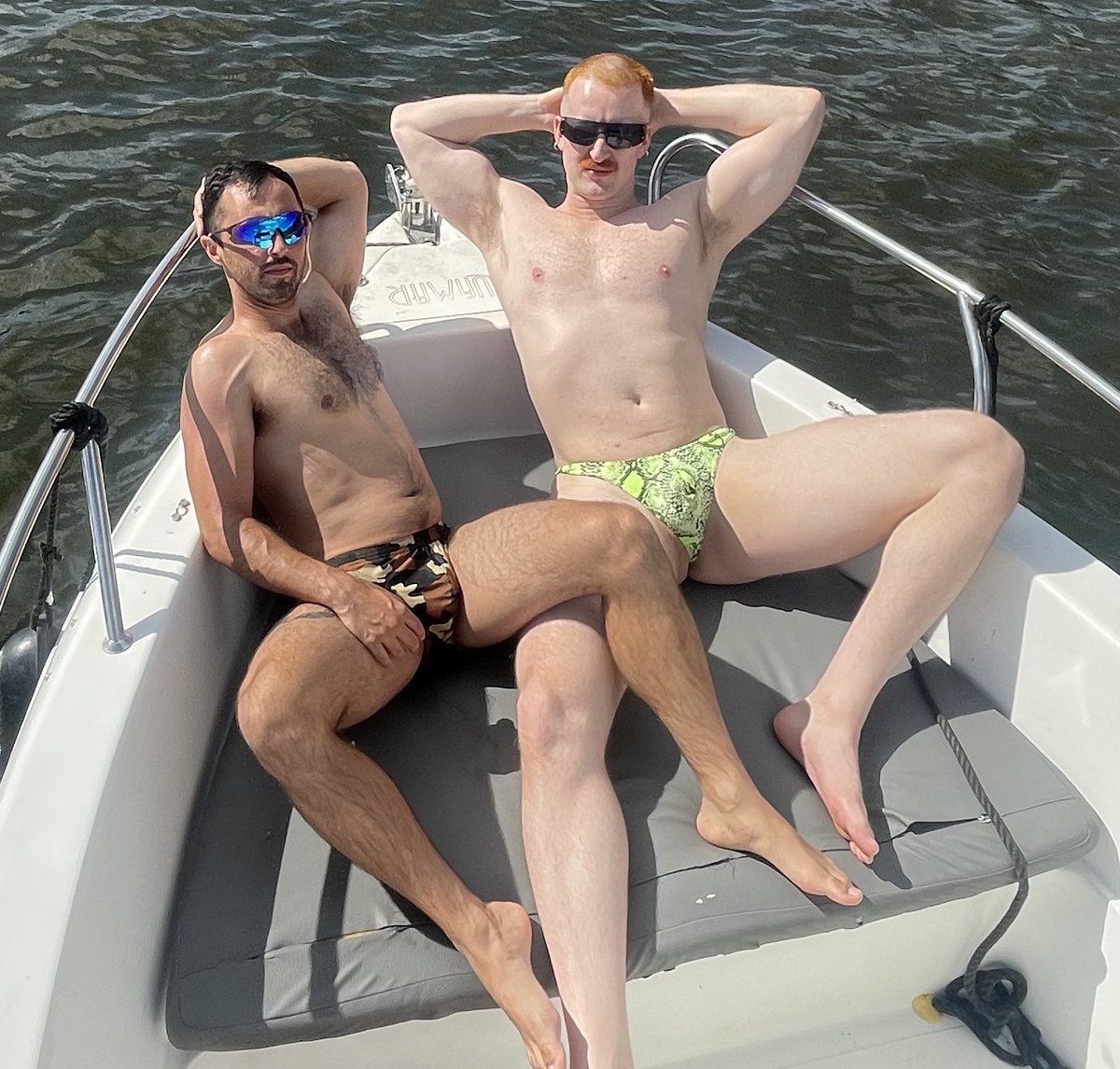 pusclemussy's tweet photo. Boat day with @jockpitpig  💦 https://t.co/Wv1rlypqZM