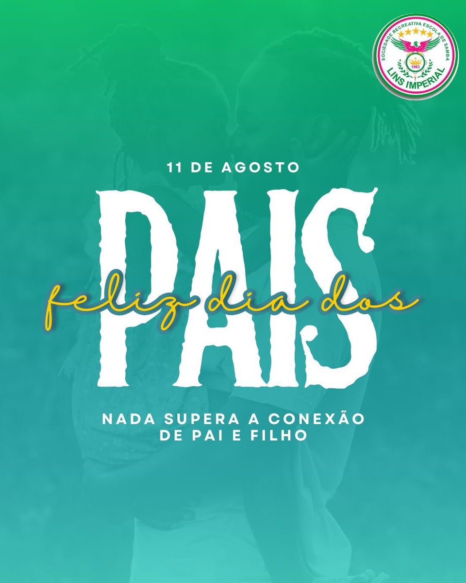linsimperial's tweet photo. Desejamos a todos os pais da nossa comunidade, um excelente dia de muitos abraços, confiança, amor, respeito e que sejam cada vez mais espelhos de bons exemplos. 

Parabéns! 💚💖✨

#lins #diadospais #carnaval #linsimperial https://t.co/xlUX6FCAMX
