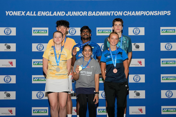 BadmintonEnglnd's tweet image. A big congrats to the 2024 YONEX All England Junior Badminton Championships winners &amp;amp; medalists 🙌🥇🥈🥉

See you all next year 🤩🔥

#Badminton #Yonex #AllEngland #YAE

📸 Alan Spink