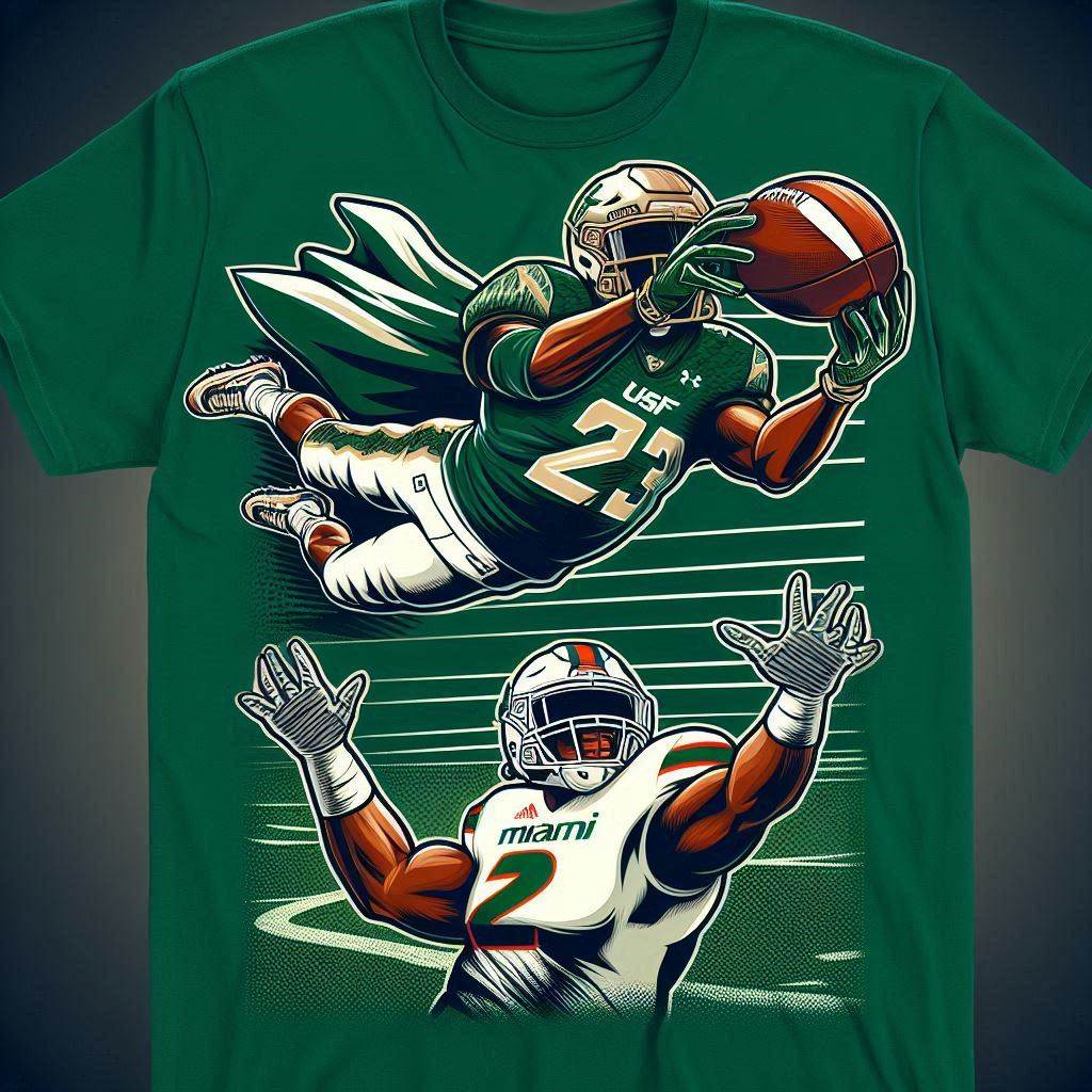 This t-shirt can be seen all over USF's campus today