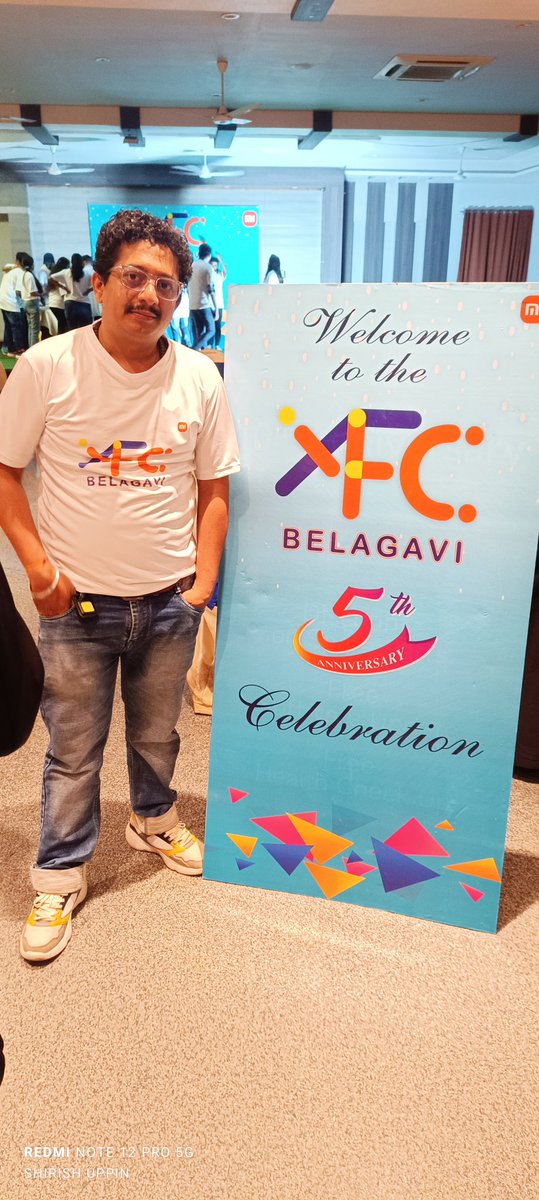 Shirish_V_Uppin's tweet photo. From Redmi 3S to Xiaomi 14 Ultra, we've come a long way together! Celebrating 5 years of Mi love at #MiFCBelagavi's anniversary. #XiaomiForever 📱❤️
@alvintse @hawkeye @s_anuj @gautmeluv @sandeep9sarma @Nisar_1987 @ImtiyaxRk https://t.co/dD0QsoZ9d2