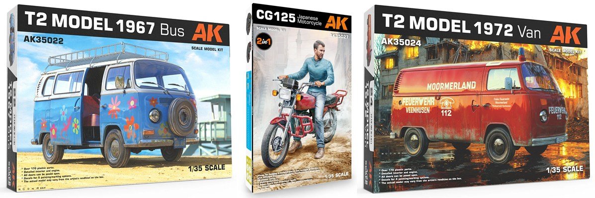 modofwar1's tweet photo. AK Interactive'den 1:35 ölçek 3 yeni model. #scalemodels #AKInteractive #modofwar
Artık yurtdışından alamayacağımıza göre birileri Türkiye'ye getirirse alıp yapabiliriz. https://t.co/RGlNtjlcYJ