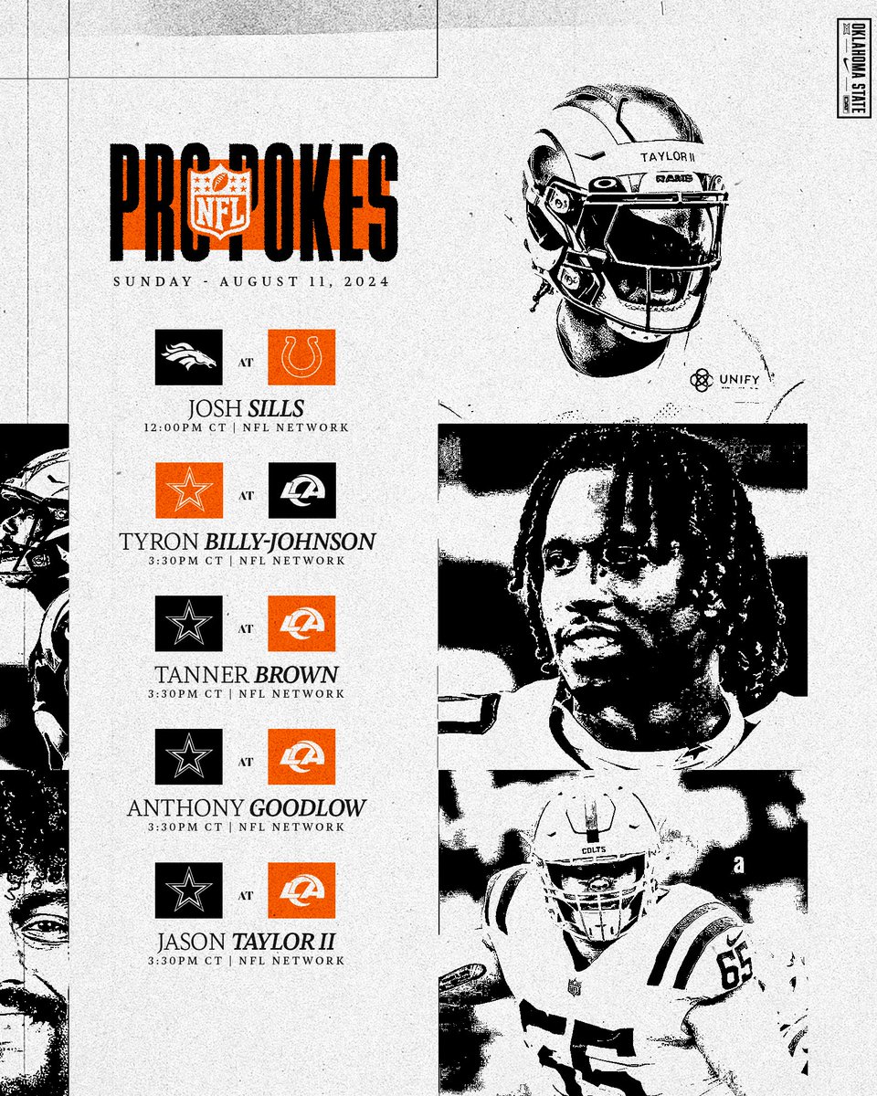 Sunday preseason #ProPokes 🤠