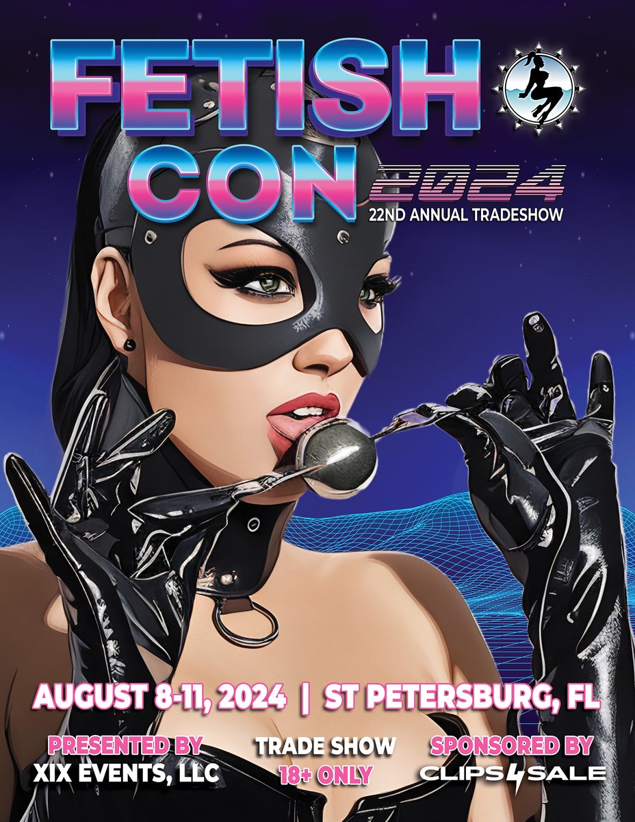 It's the last day of #FETISHCON 2024! You still have time to shop and check out the amazing vendors here this here until 3:00PM! 

Then get ready for the KINKY RED CAPRET at 7:00PM and the 22nd Annual FETISH BALL &amp; BASH PLAY PARTY at 8:00PM to close out this years show! #LastDay